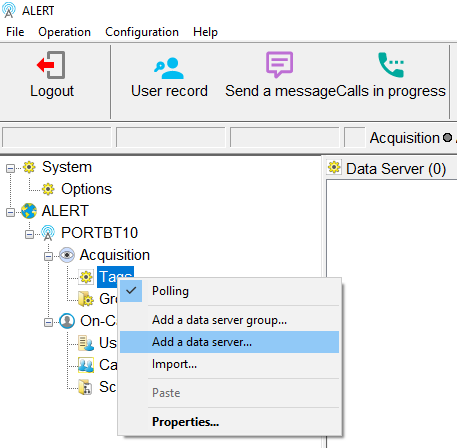 Add a data server