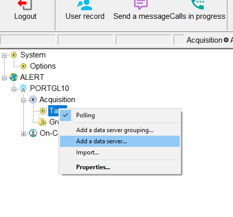 Add a data server