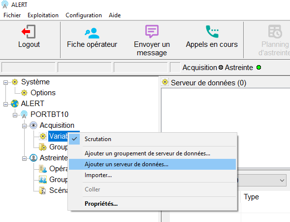 Add a data server