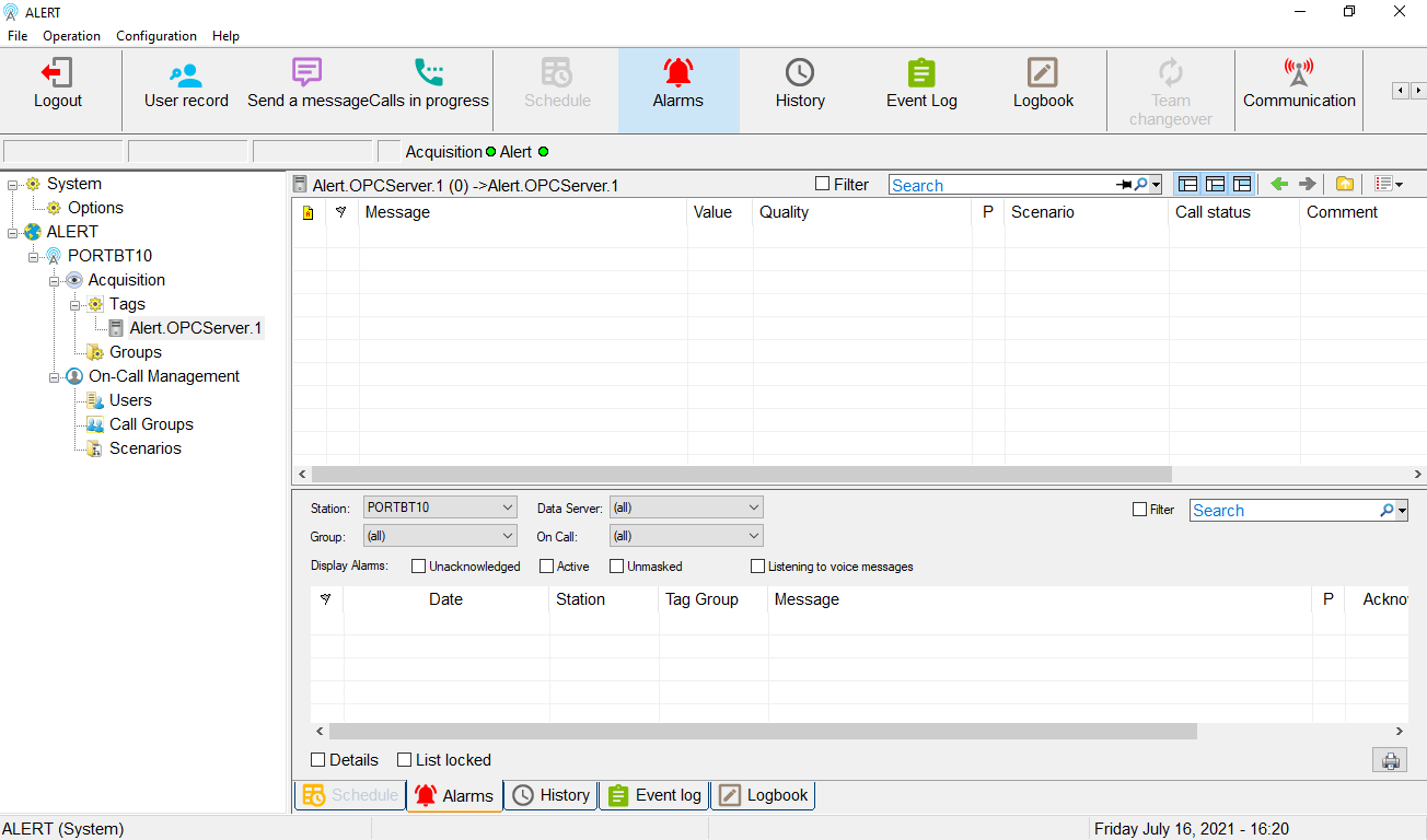 OPC mediator activation