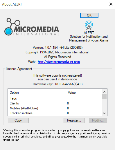 About Alert